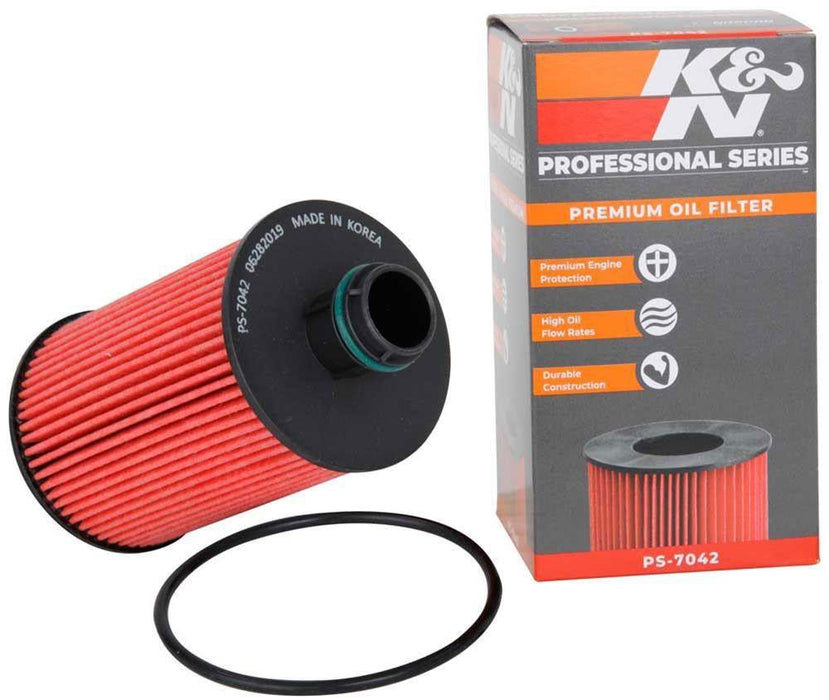 K&N Fits 2014-2018 Dodge, Jeep & Ram 3.0L Diesel V6 K&N Pro Series Oil Filter KNPS-7042 Autofit