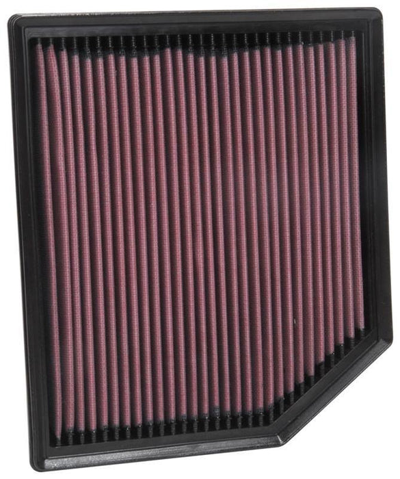 K&N Fits 2018-2019 Jeep Grand Cherokee 3.2L V8 F/I - KN33-5077 K&N Replacement Panel Filter KN33-5077 Autofit