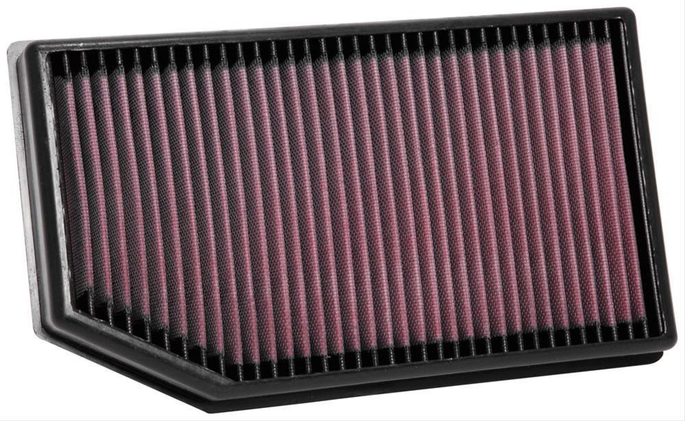 K&N Fits 2018 Jeep Wrangler JL 2.0L L4 & 3.0L V6 F/I - KN33-5076 K&N Replacement Panel Filter KN33-5076 Autofit