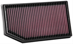 K&N Fits 2018 Jeep Wrangler JL 2.0L L4 & 3.0L V6 F/I - KN33-5076 K&N Replacement Panel Filter KN33-5076 Autofit