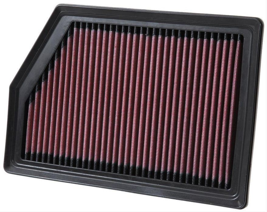 K&N Fits Jeep Chrokee 3.2L V6, 2.4L L4 2014-15 - KN33-5009 K&N Replacement Panel Filter KN33-5009 Autofit