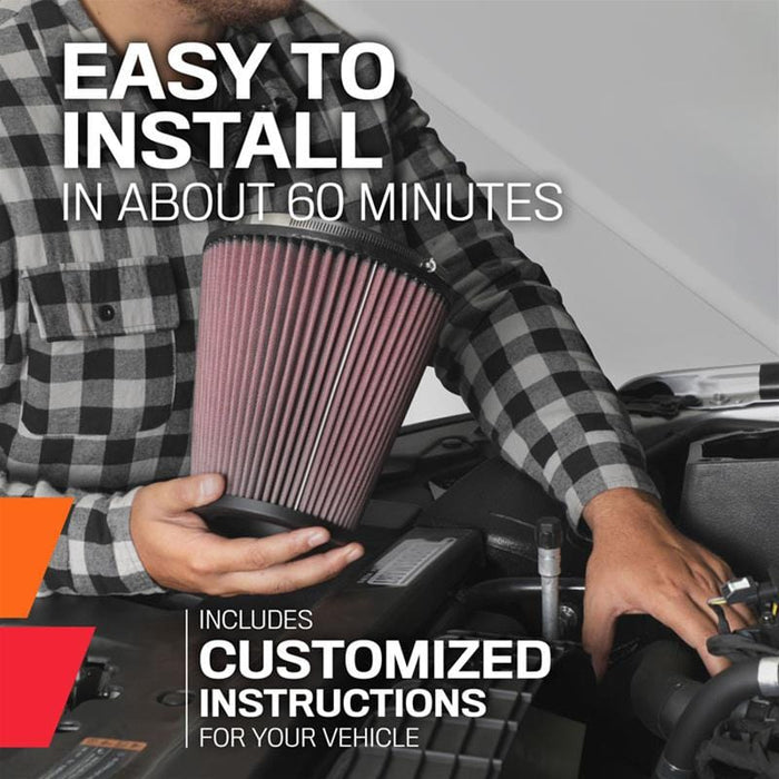 K&N K&N 57 Series FIPK Cold Air Intake Kits 57-2550 Autofit