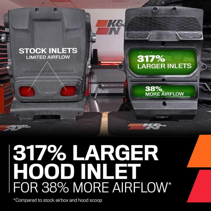 K&N K&N 63 Series Aircharger High Performance Cold Air Intake Kits 63-1591 Autofit