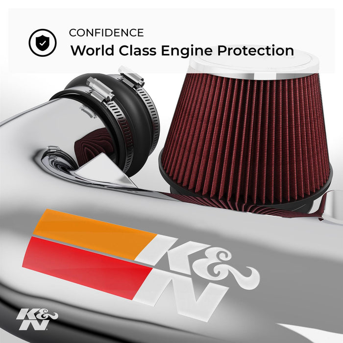 K&N K&N 69 Series Typhoon Cold Air Intake Kits 69-7202-1TTK Autofit