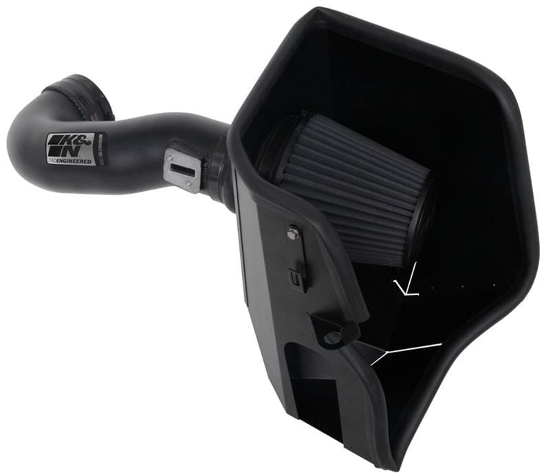 K&N K&N Blackhawk Cold Air Intake Kits 71-3110 Autofit