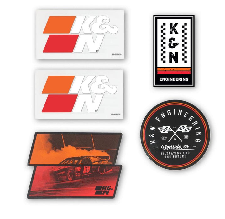 K&N K&N Decals 89-0200 Autofit