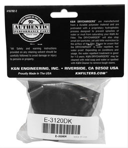 K&N K&N DryCharger Air Filter Wraps E-3120DK Autofit