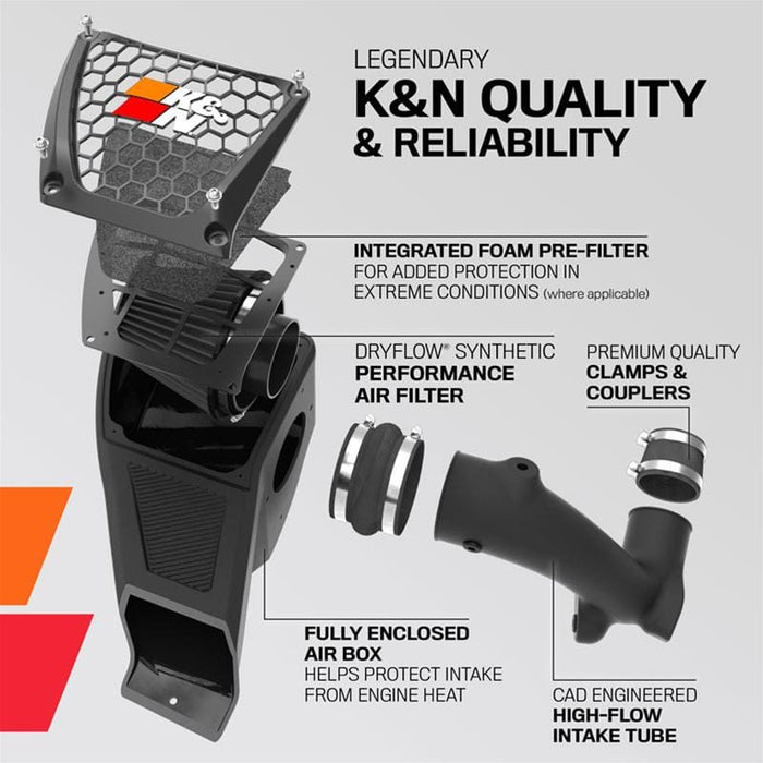 K&N K&N DRYFLOW Air Intake Systems 30-2620 Autofit