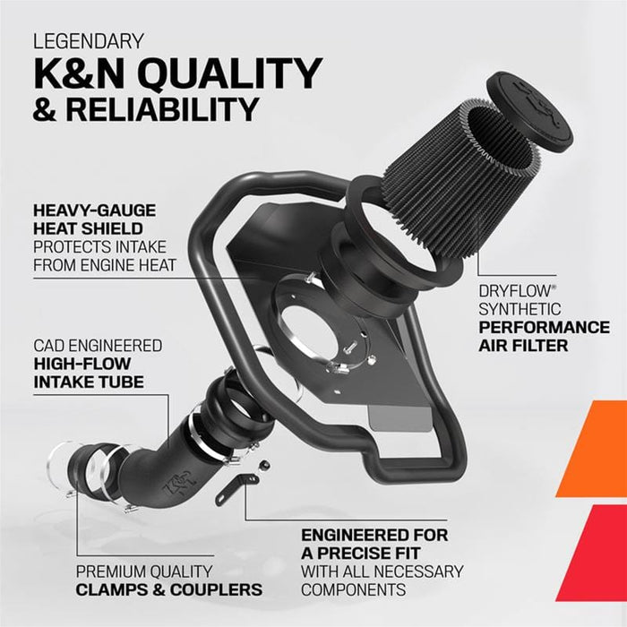 K&N K&N DRYFLOW Air Intake Systems 30-9034 Autofit