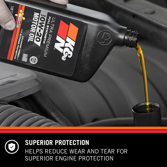 K&N K&N Full Synthetic Ultra Premium Engine Oil 104093 Autofit
