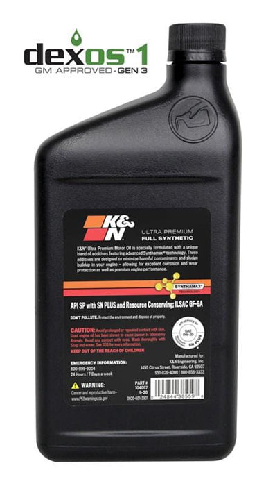 K&N K&N Full Synthetic Ultra Premium Engine Oil 104097 Autofit