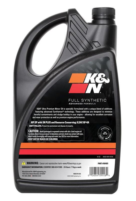 K&N K&N Full Synthetic Ultra Premium Engine Oil 104101 Autofit