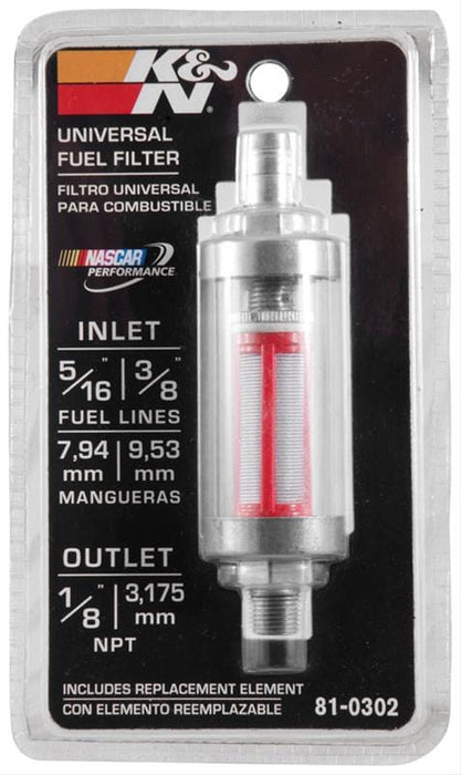 K&N K&N Inline Fuel Filters 81-0302 Autofit