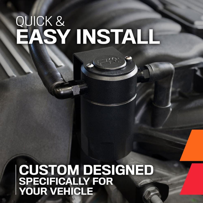 K&N K&N Oil Catch Cans 81-0802 Autofit