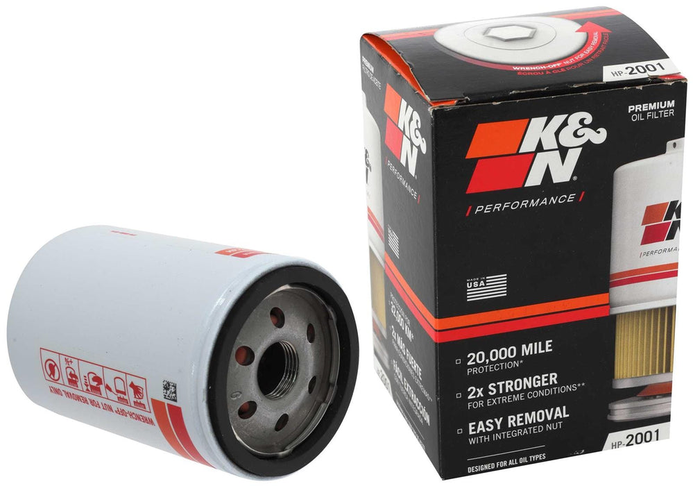 K&N K&N Performance Gold Oil Filters HP-2001 Autofit