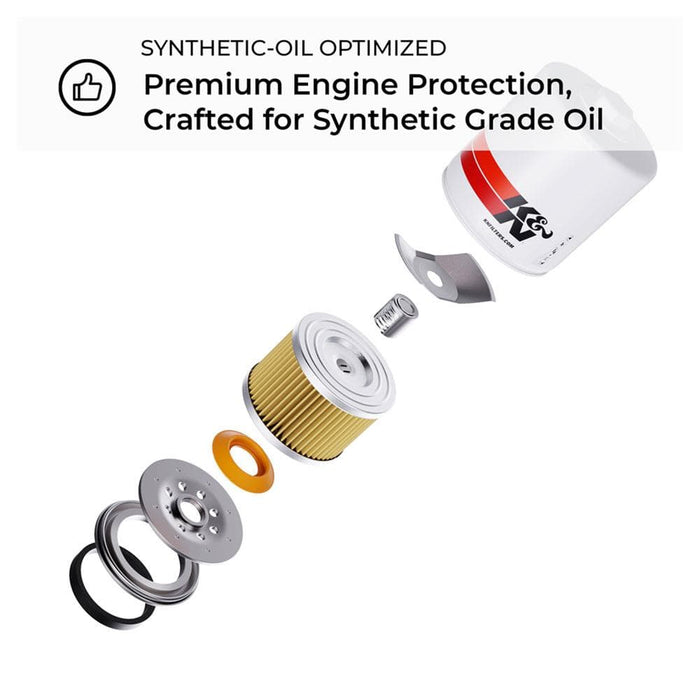 K&N K&N Performance Gold Oil Filters HP-4003 Autofit