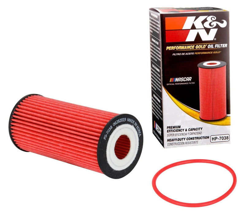 K&N K&N Performance Gold Oil Filters HP-7038 Autofit