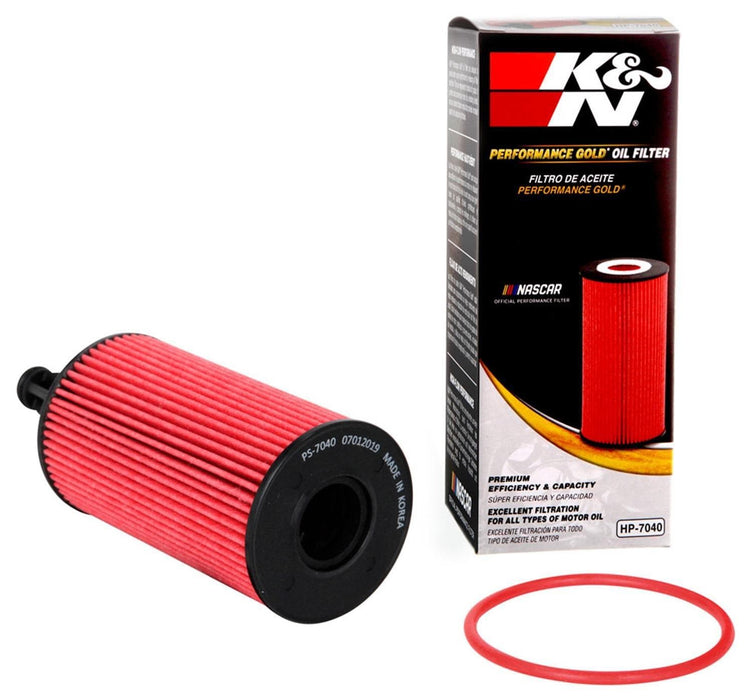 K&N K&N Performance Gold Oil Filters HP-7040 Autofit