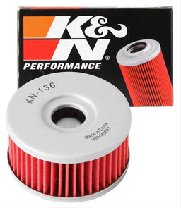 K&N K&N Powersports Oil Filters KN-136 Autofit