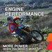 K&N K&N Powersports Performance Air Filters HA-2519XD Autofit