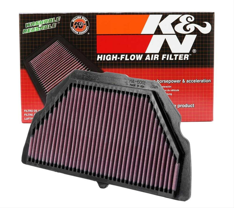 K&N K&N Powersports Performance Air Filters HA-6001 Autofit