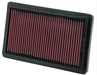K&N K&N Washable Lifetime Performance Air Filters 33-2005 Autofit