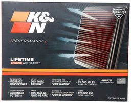 K&N K&N Washable Lifetime Performance Air Filters 33-2022 Autofit