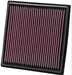 K&N K&N Washable Lifetime Performance Air Filters 33-2455 Autofit