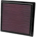 K&N K&N Washable Lifetime Performance Air Filters 33-2457 Autofit