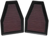 K&N K&N Washable Lifetime Performance Air Filters 33-2484 Autofit