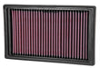 K&N K&N Washable Lifetime Performance Air Filters 33-2998 Autofit