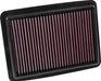 K&N K&N Washable Lifetime Performance Air Filters 33-3104 Autofit