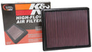 K&N K&N Washable Lifetime Performance Air Filters 33-3120 Autofit