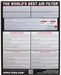 K&N K&N Washable Lifetime Performance Air Filters 33-3124 Autofit