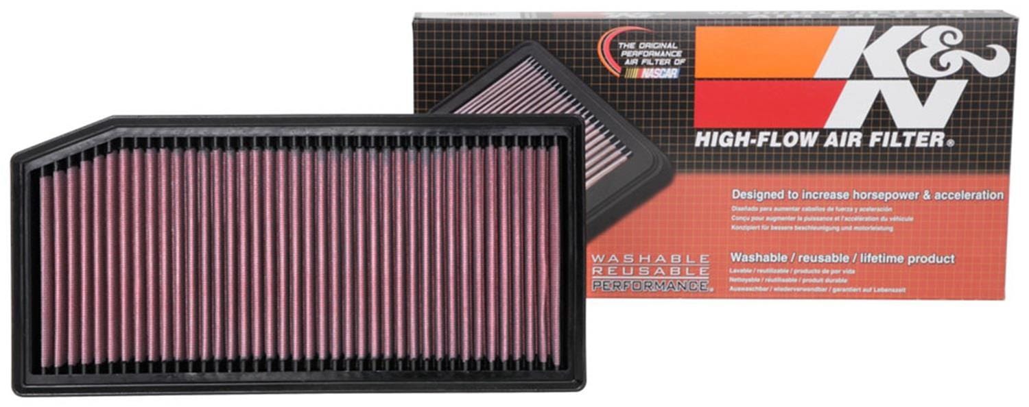 K&N K&N Washable Lifetime Performance Air Filters 33-3142 Autofit