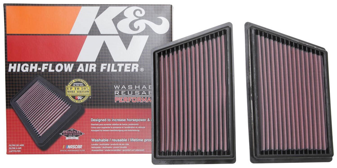 K&N K&N Washable Lifetime Performance Air Filters 33-3153 Autofit