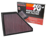 K&N K&N Washable Lifetime Performance Air Filters 33-5056 Autofit