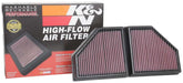 K&N K&N Washable Lifetime Performance Air Filters 33-5086 Autofit