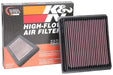 K&N K&N Washable Lifetime Performance Air Filters 33-5092 Autofit