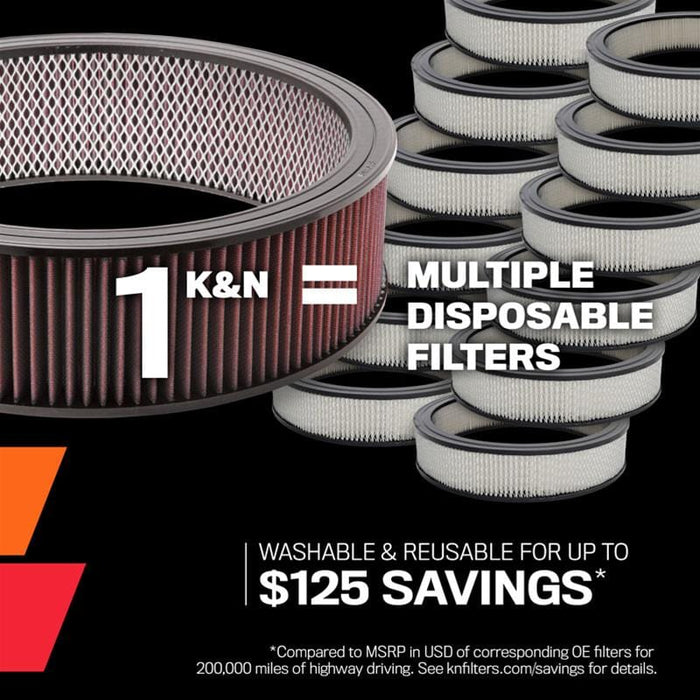 K&N K&N Washable Lifetime Performance Air Filters E-2993 Autofit