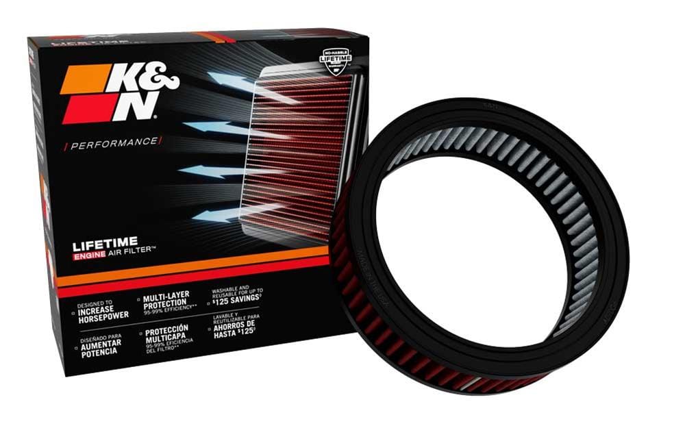 K&N K&N Washable Lifetime Performance Air Filters E-4655 Autofit