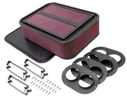 K&N LARGE SPRINTCAR AIRBOX 4" TALL KN100-8593 Autofit