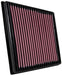 K&N PANEL FILTER, JAGUAR F-PACE KN33-3074 Autofit