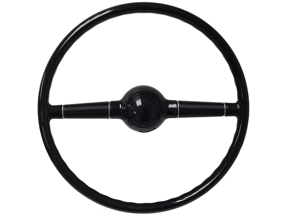LimeWorks LimeWorks 16 in. Forty Steering Wheels ST3002BLACK GM Autofit