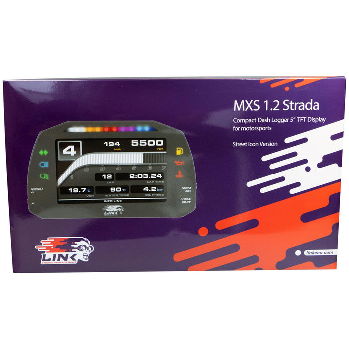 Link ECU Link ECU LINK MXS Strada 5" Dash - Street Edition Autofit