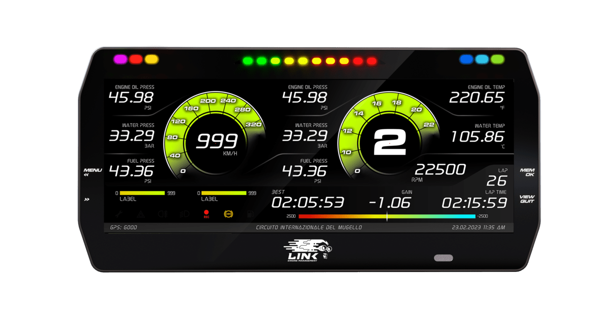 Link ECU Link ECU LINK MXT Strada 10" Dash - Race Edition Autofit
