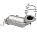 MagnaFlow MagnaFlow Direct-Fit Catalytic Converters 52015 Autofit
