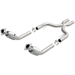 MagnaFlow MagnaFlow Tru-X Stainless Steel Crossover Pipes 15448 Autofit