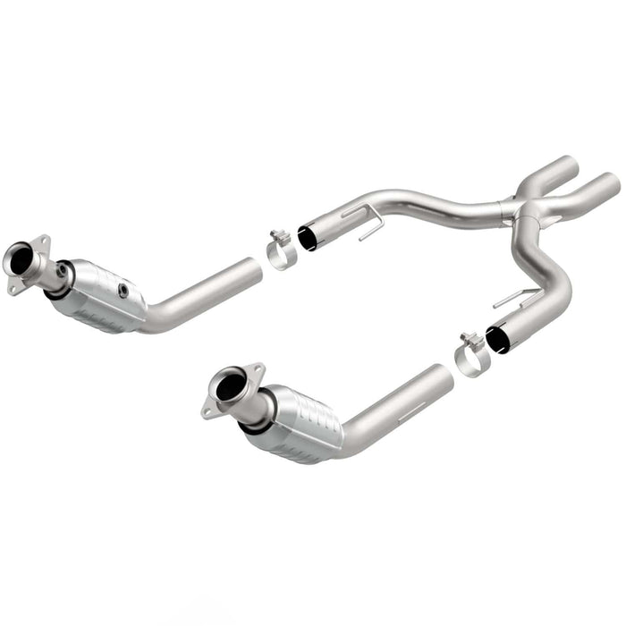 MagnaFlow MagnaFlow Tru-X Stainless Steel Crossover Pipes 15448 Autofit