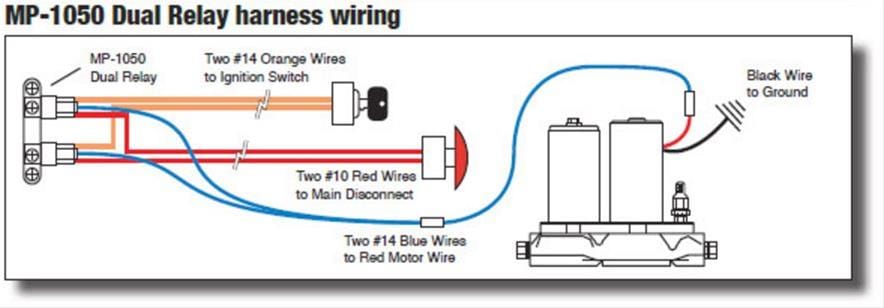 MagnaFuel MagnaFuel Fuel Pump Relay Harnesses MP-1050 Autofit